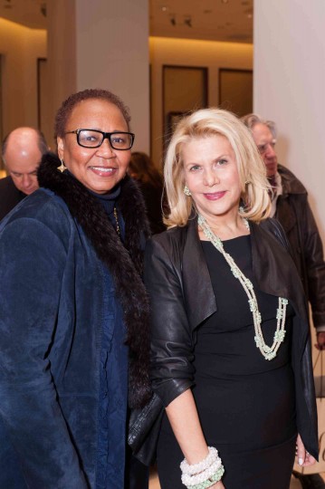 Pat Harris and Francine LeFrak