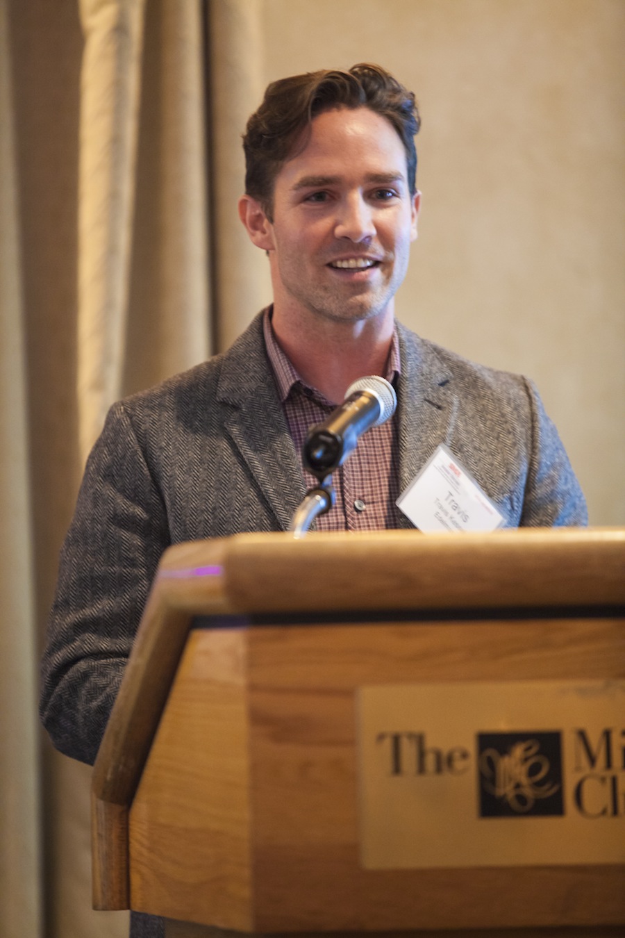 Travis_Kessel_Award reception