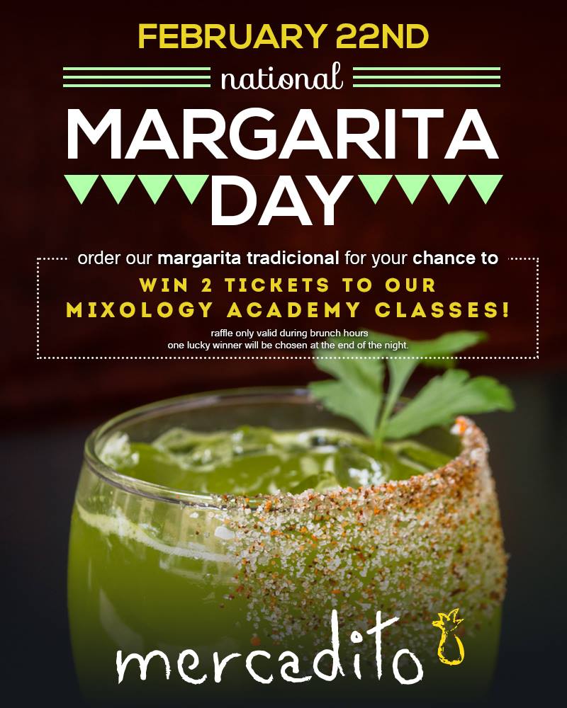 Mercadito national margarita day feb 22 2014