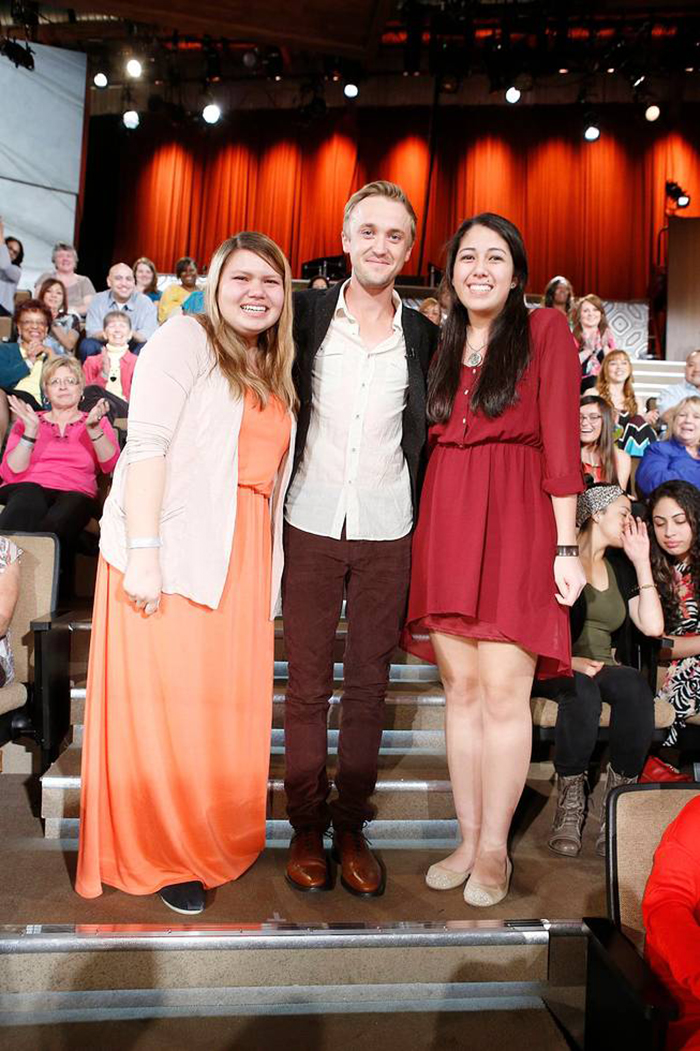 queen latifah show tom felton 100 episode
