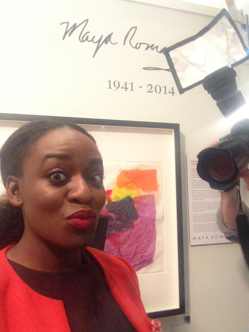 Bolaji selfie not selfie