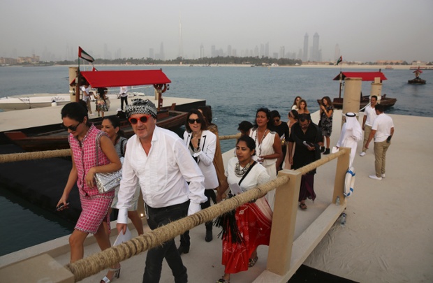 Mideast Emirates Chanel Cruise Dubai Show