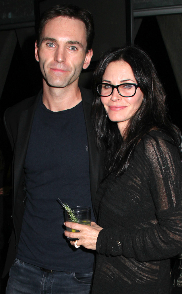 Courteney Cox, Johnny McDaid Snow Patrol 