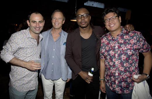 Jason Felsenthal, Onasis Odelmo and Jon Cotay  Satellite Nights Chicago