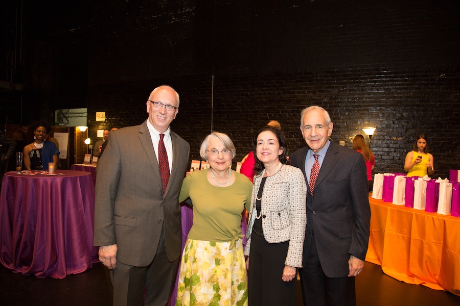 Exec. Dir. Brett Batterson, Renee Katten, Gemma Mulvihill and Mel Katten Auditorium Theatre of Roosevelt University Sullivan’s Summer Solstice