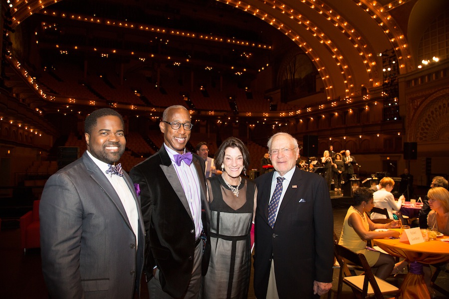 Roderick Hawkins, Michael Richardson, Anne Kaplan and Ed Weil Auditorium Theatre of Roosevelt University Sullivan’s Summer Solstice