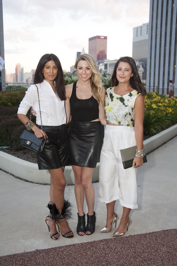 Azeeza Khan, Lisa Skorepa, Jena Gambaccini Radisson Blu Aqua Hotel’s Salute to Summer