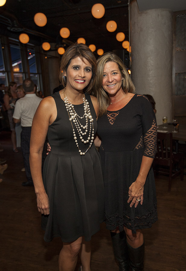 Sylvia Perez, Lori Allen River Roast Chicago Grand Opening Party Chef Mantuano