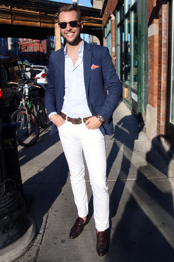 Andrew Caruso Best Dressed on The Scene