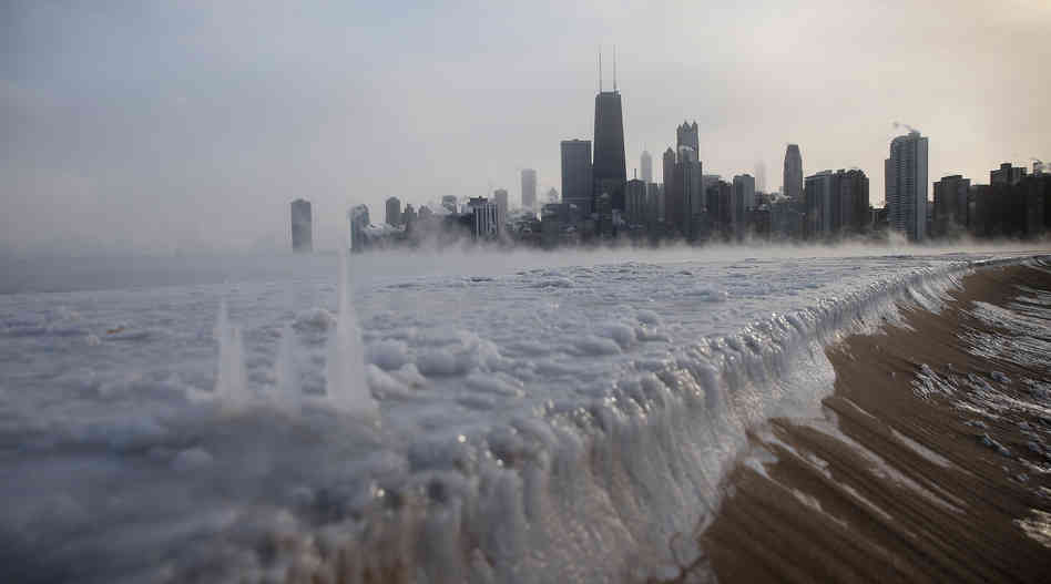chicago polar vortex npr image