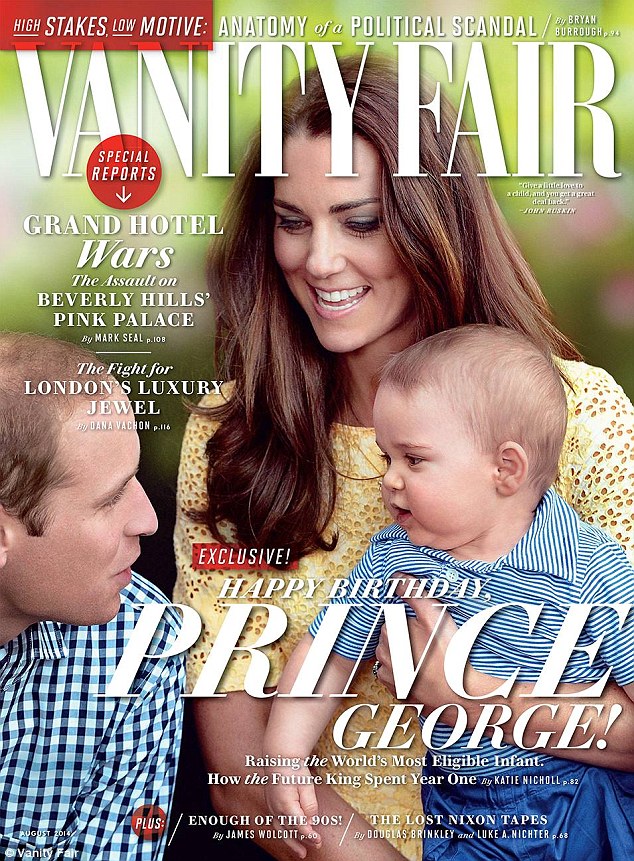 prince George vanity fair