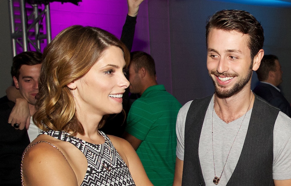Ashley Greene and Paul Khoury attend the W Chicago Lakeshore Renovation Reveal Party on July 31, 2014