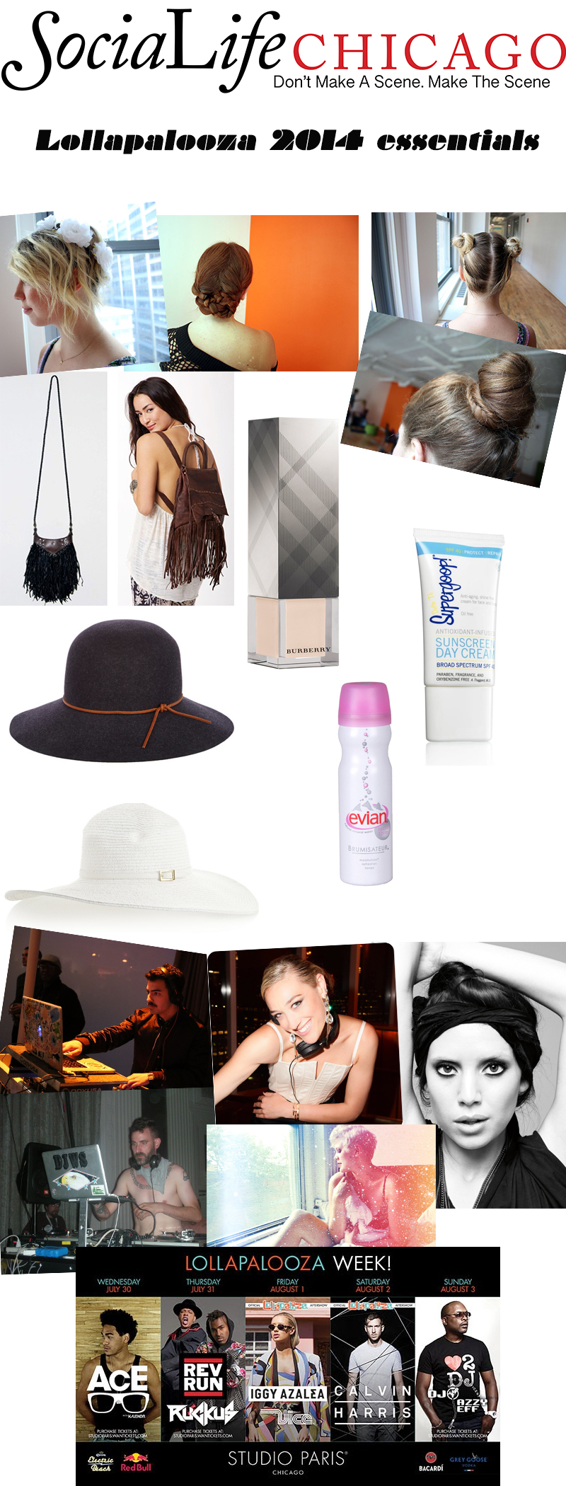 Lollapalooza 2014 essentials