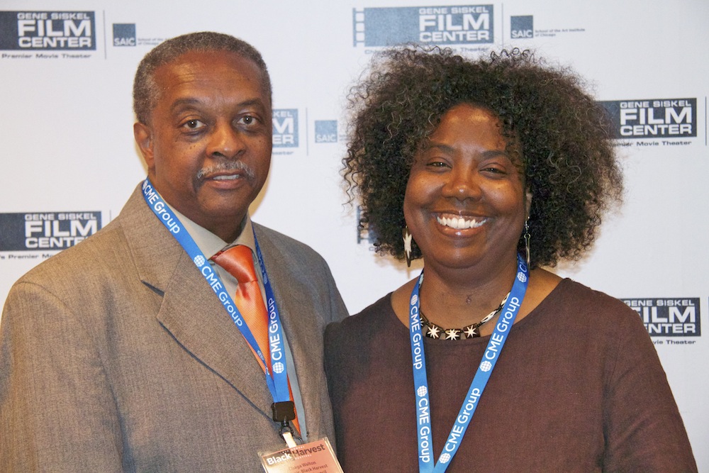 Black Harvest Community Council co-chairs Chaga Walton (left) and Keisha Chavers