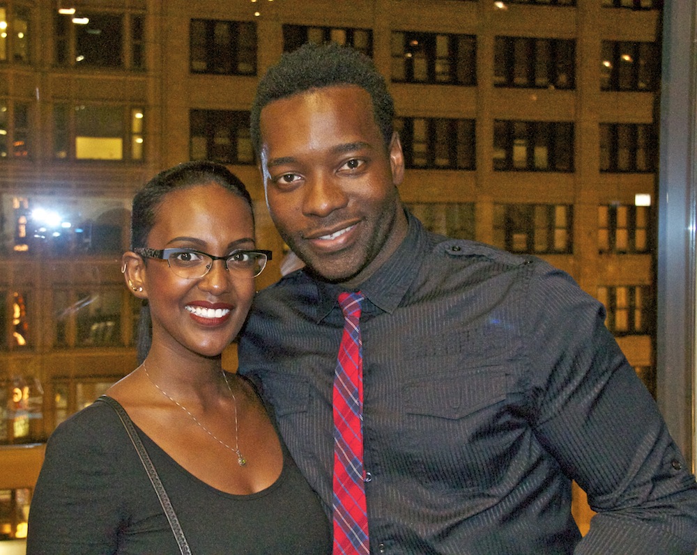 Sarah Testfai and director Lonnie Edwards