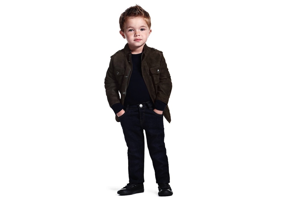 BIKER JACKET IN RUBBED PLONGE