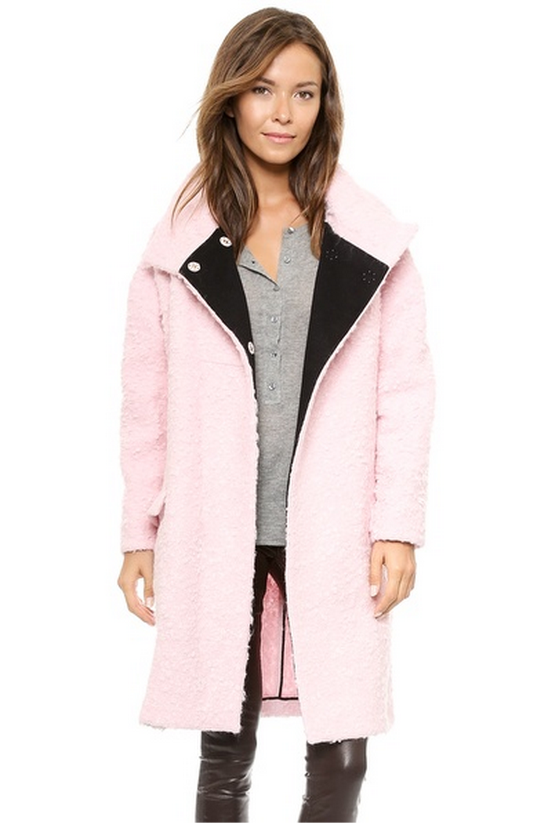 Just Cavalli Pink Coat