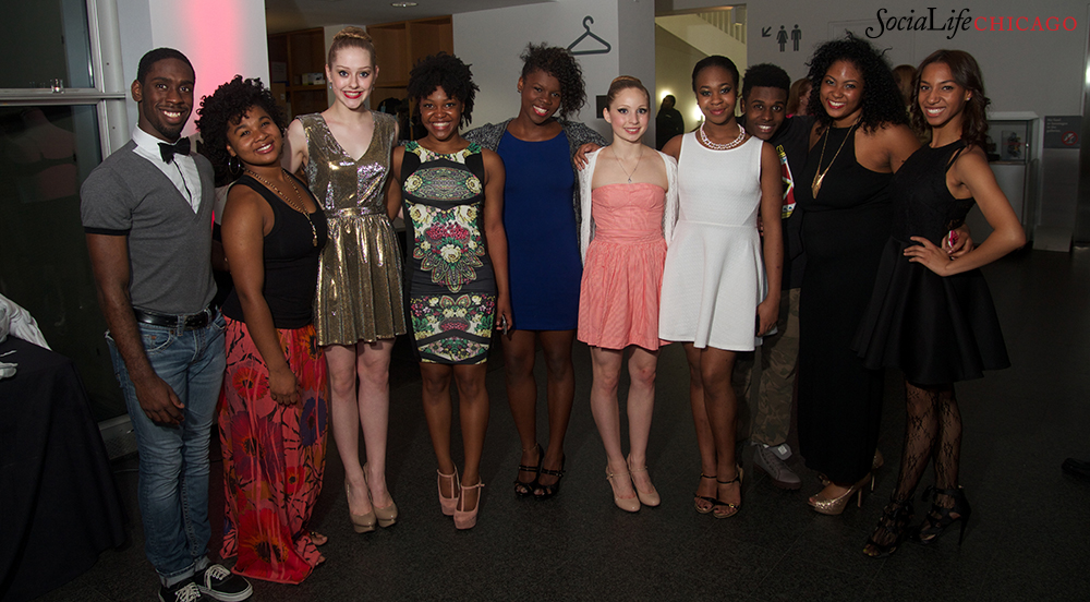 Students at Kerfuffle! The Chicago High School For The Arts