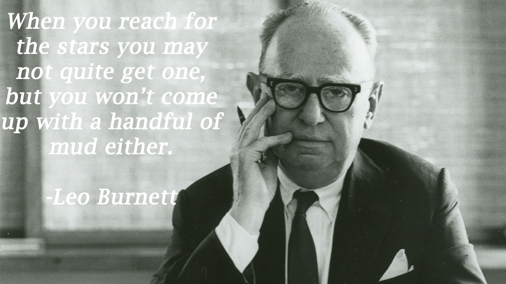 Leo burnett quote
