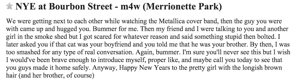 NYE at Bourbon Street - m4w (Merrionette Park)