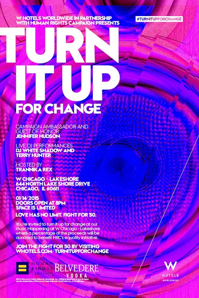 turn it up for change chicago