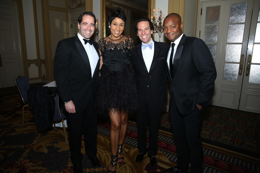 Marko Iglendza, Desiree Rogers, Neal Zucker, Ebs Burnough-Joffrey Ballet Gala 2015