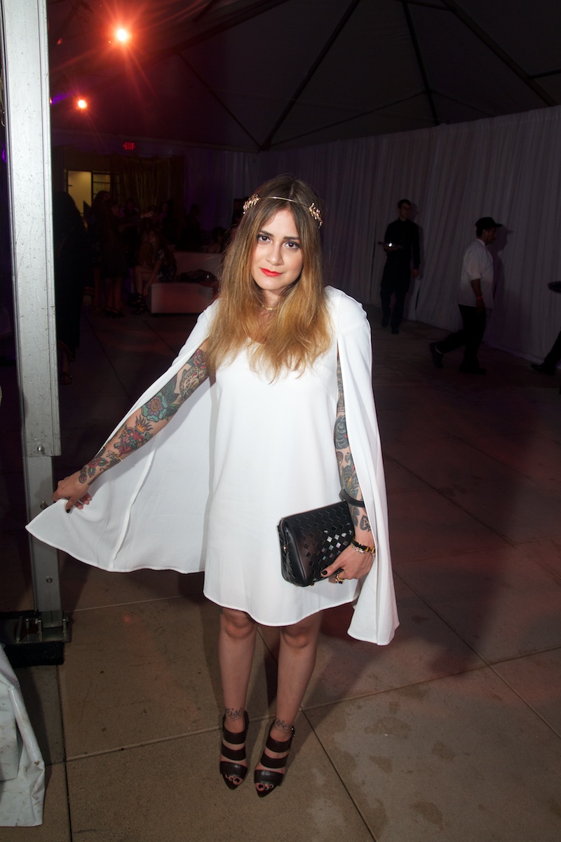 Alicia Gutierrez-Best Dressed on The Scene-SAIC Walk