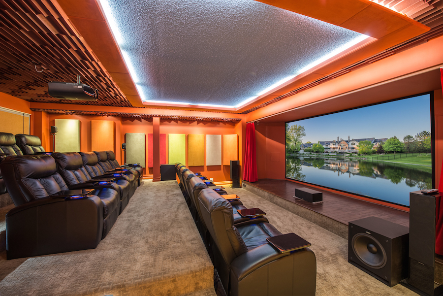 7 Fox Hunt Road Barrington Hills,Illinois-theatre