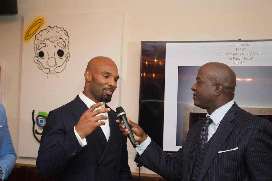 Matt Forte and Ryan Baker (CBS 2 News)