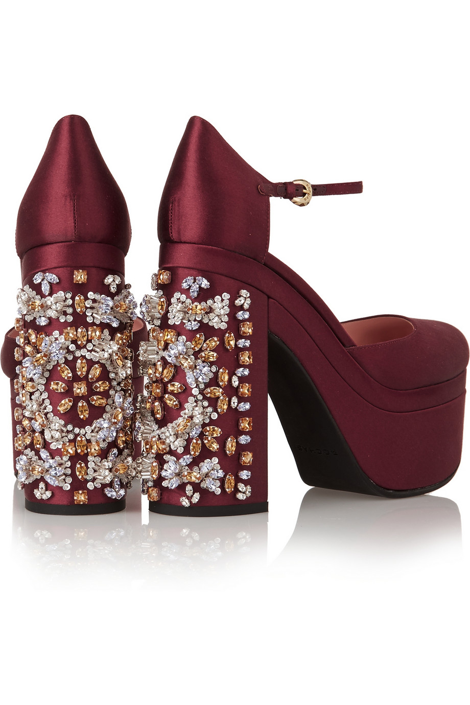 Rochas Mary Jane Platforms