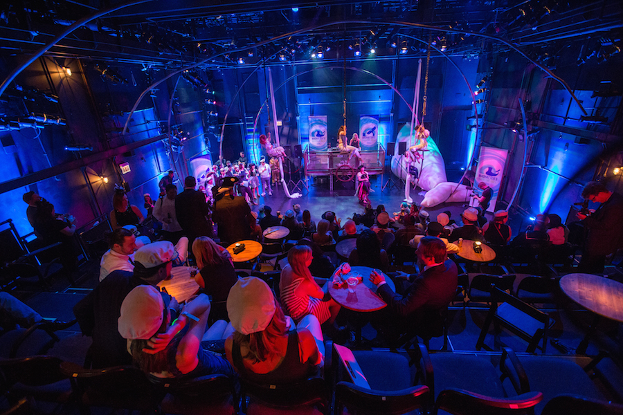 The Lookingglass Theatre is transformed for the Madhatter's Maritime Ball. Photo by Francis Son.