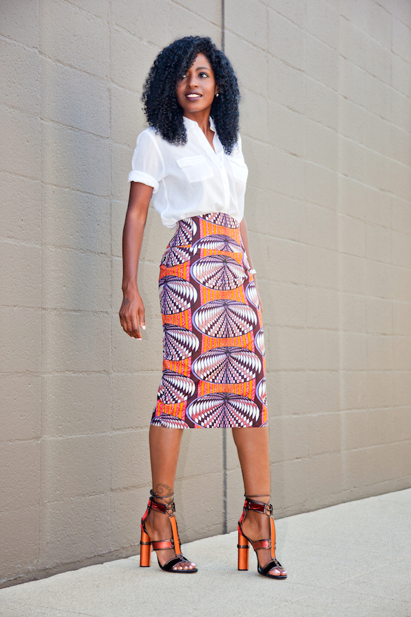 style pantry Printed Pencil Skirt Stella Jean