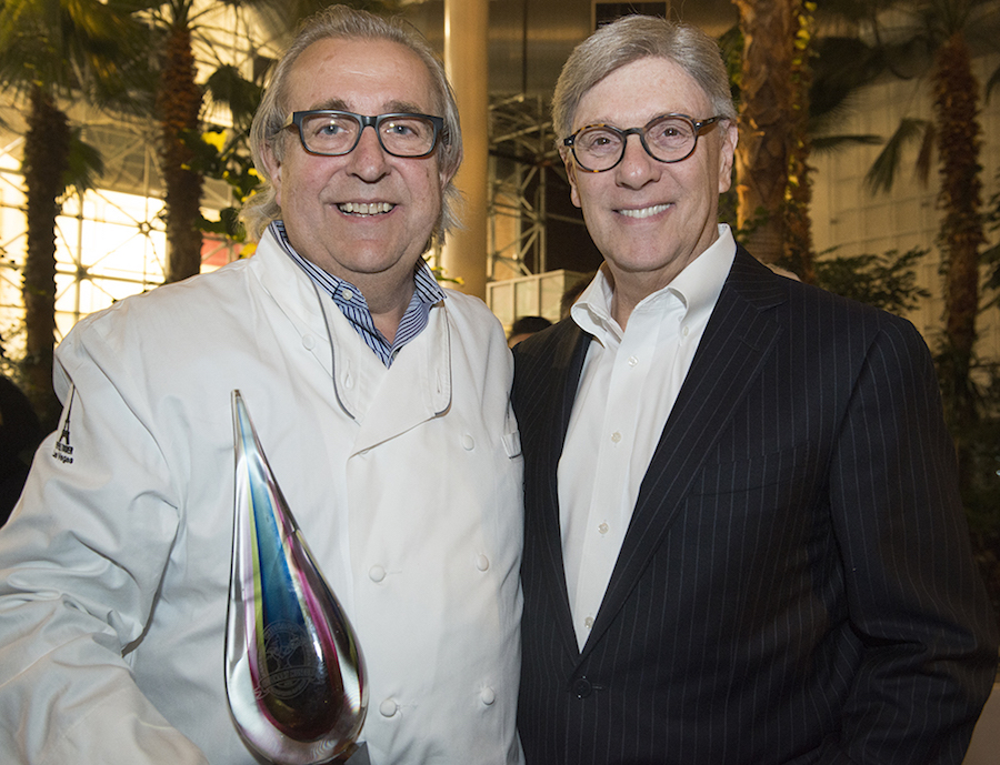 CHOF 2015 Chef Jean  Joho and Rich Melman