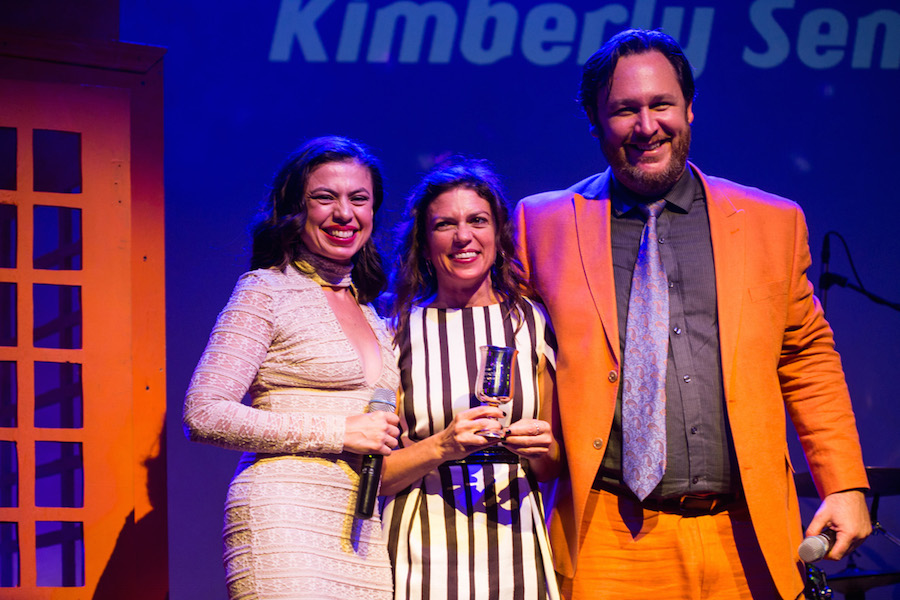 Sandra Delgado, Kimberly Senior,  Anthony Moseley 