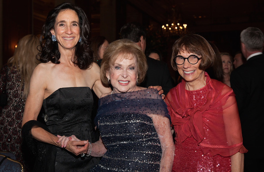 Jane DiRenzo Pigott, Nancy Knowles and Susie Kiphart 