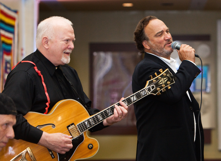 9/13/2015 College of DuPage  COD foundation with Jim Belushi. Dedication of the Belushi theater.Dr. Collins and Jim Belushi will be on the Mainstage. VIP Reception (around100 guests) images of the of performance. Remarks, Belushi Scholar speaks, Jim Belushi talks in performance hall.Unveiling in lobby & champagne toast with Jim (Photo for College of DuPage by James C. Svehla)