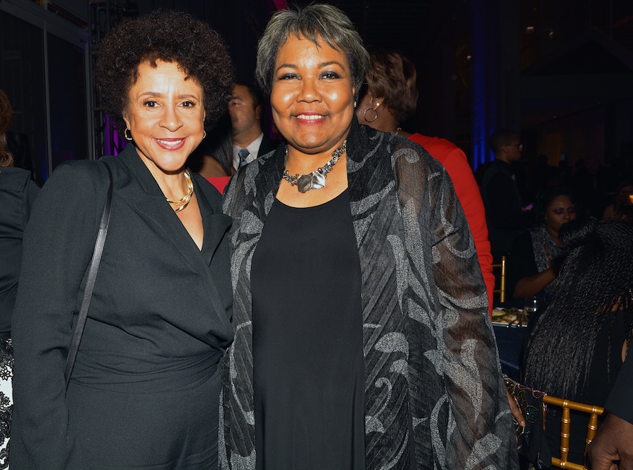 Sheila Johnson with Julieanna Richardson