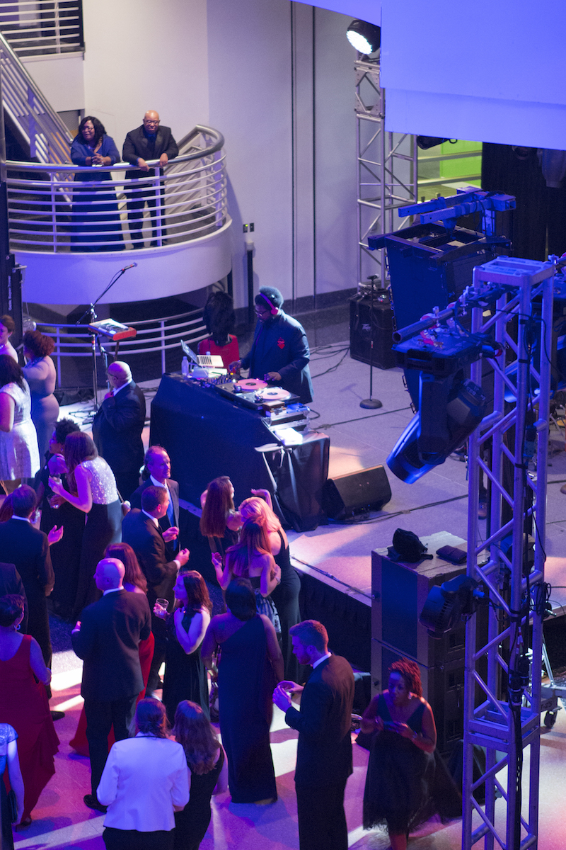 Entry Hall Questlove -THE MUSEUM OF SCIENCE AND INDUSTRY’S 35th ANNUAL COLUMBIAN BAL- Alison Neidt Toonen