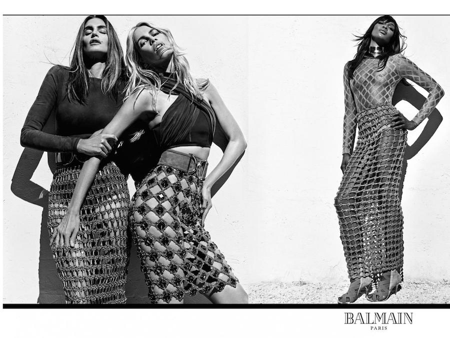 cindy_naomi_claudia_balmain_spring_summer_16