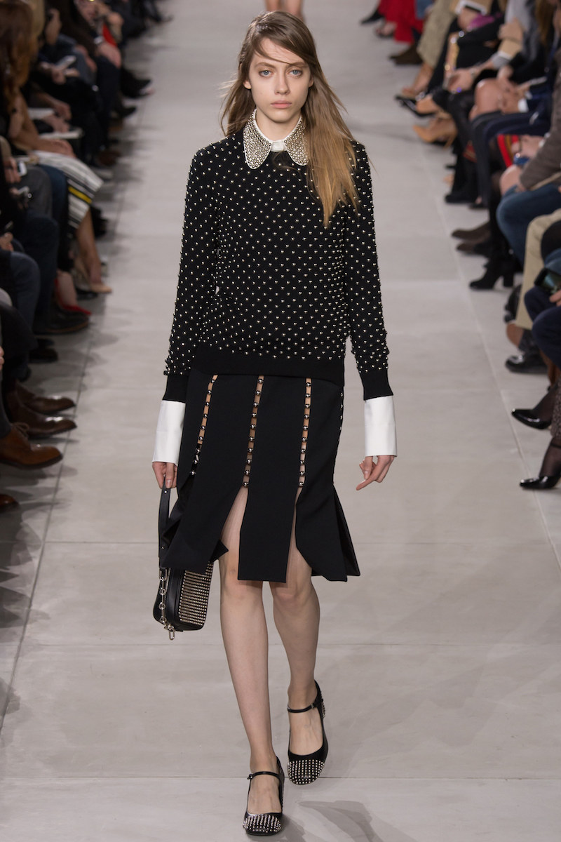 MICHAEL KORS COLLECTION Studded Cashmere Sweater