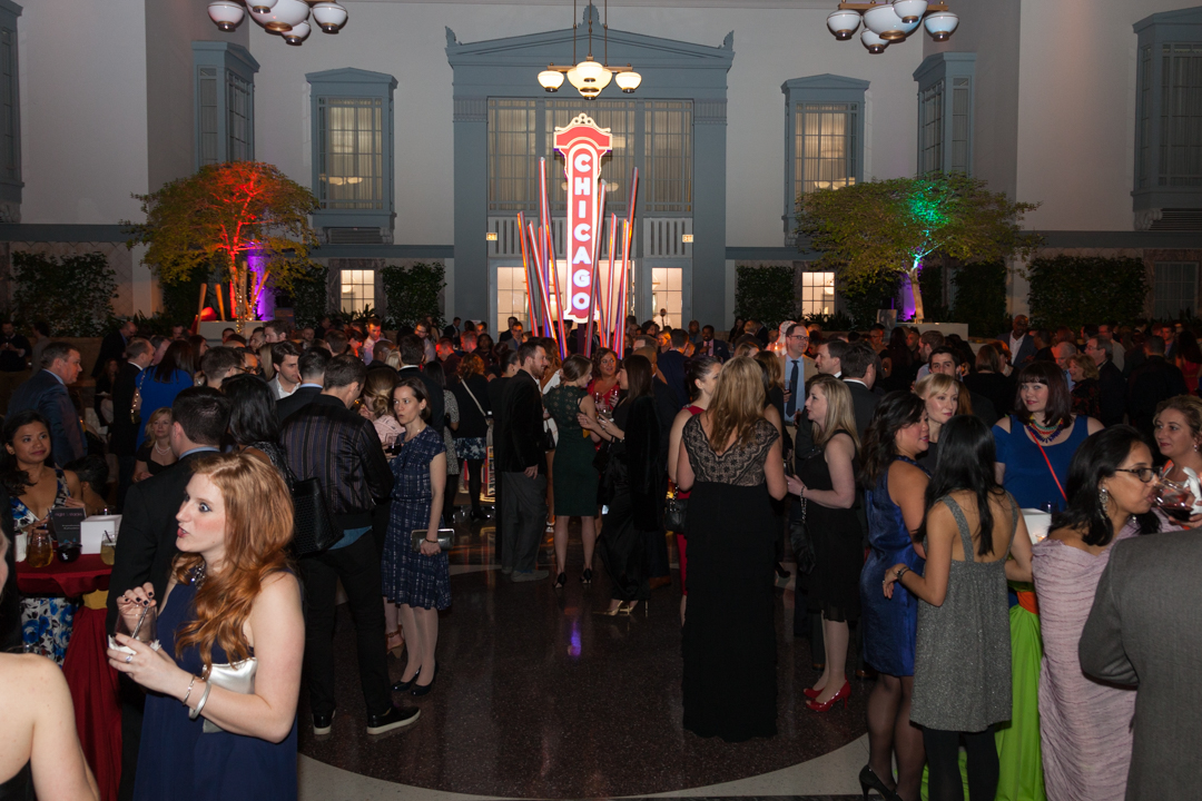 Atmosphere_Night in The Stacks-Chicago Public Library_Foundation_Event_