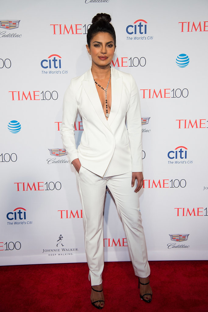 priyanka chopra-white suit-lotd