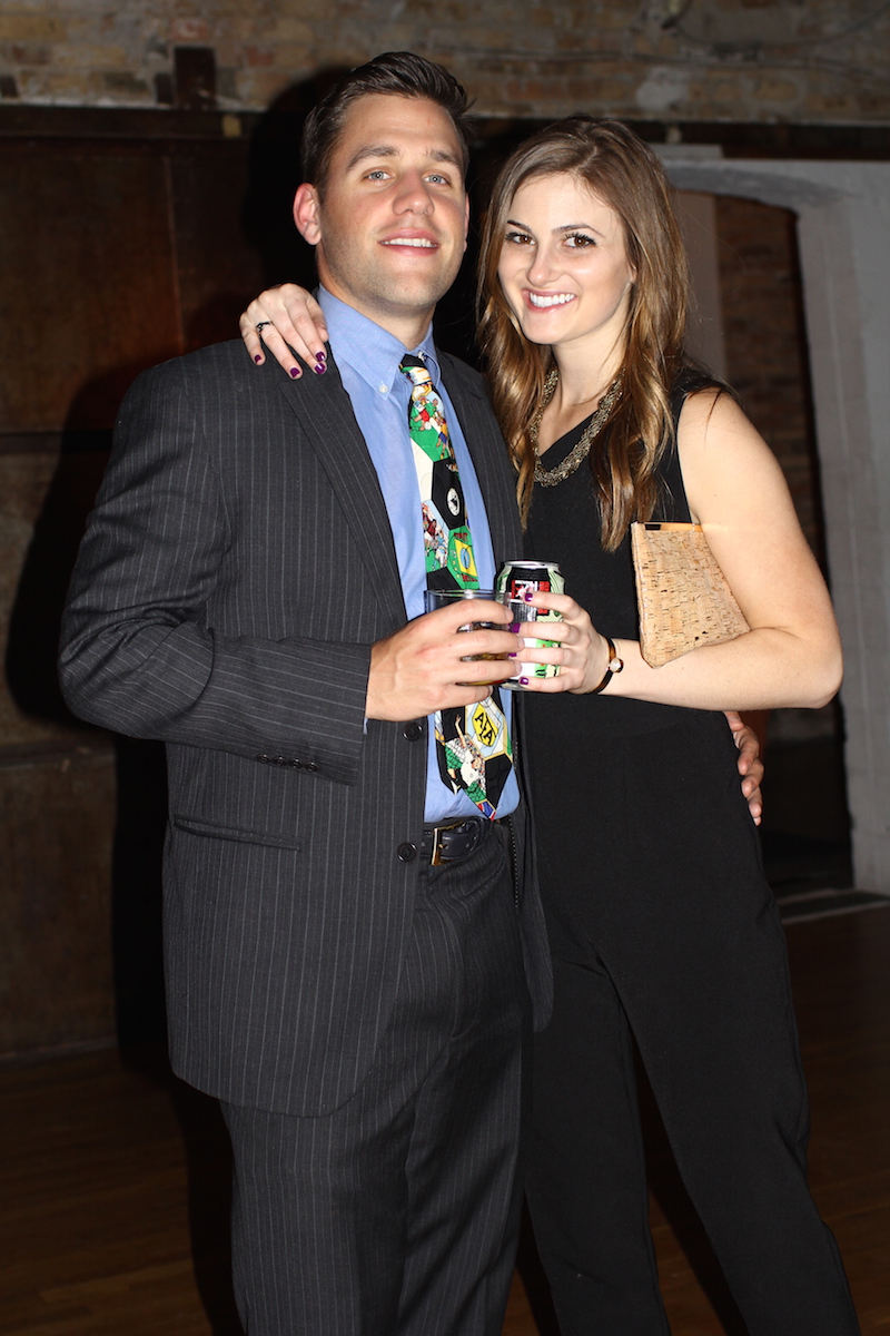 Alex Sauser, Sydney Dehaven_UCCRF Fund The Fight Night