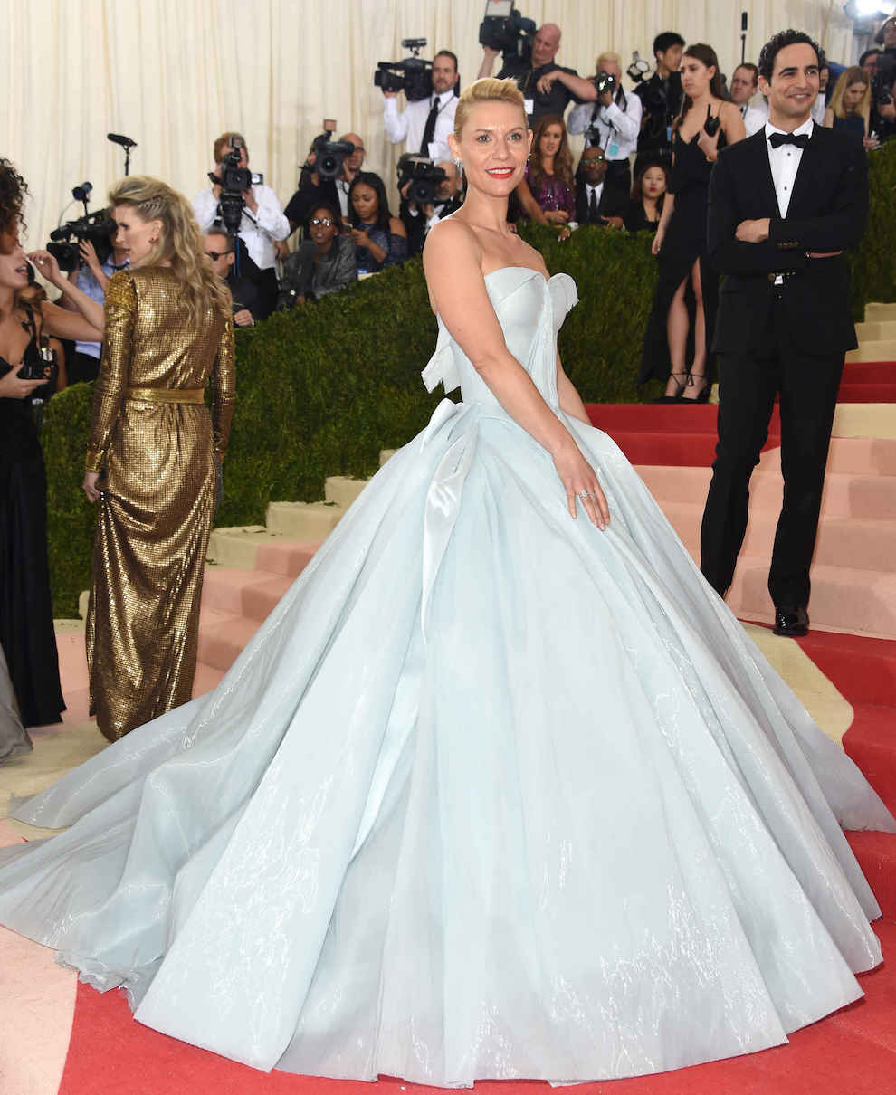 Claire Danes-Zac Posen-Mer Gala