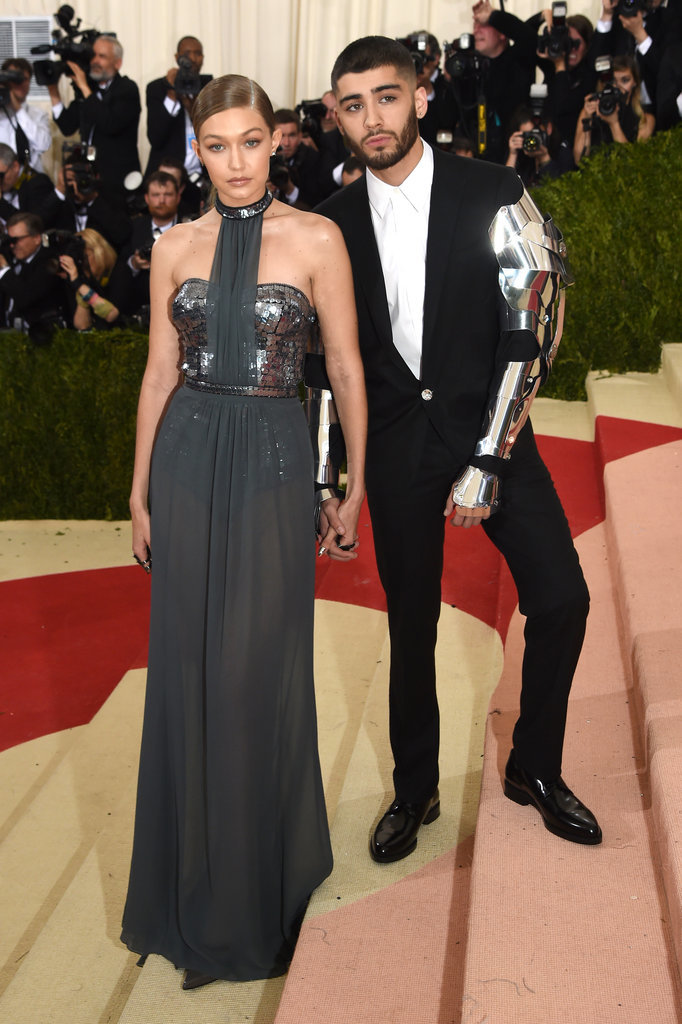 Gigi Hadid and Zayn Malik-Met Gala 2016-manus machina