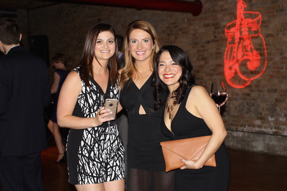 Taylor dehaven, Kate Szumski, Betsy Flores_UCCRF Fund The Fight Night