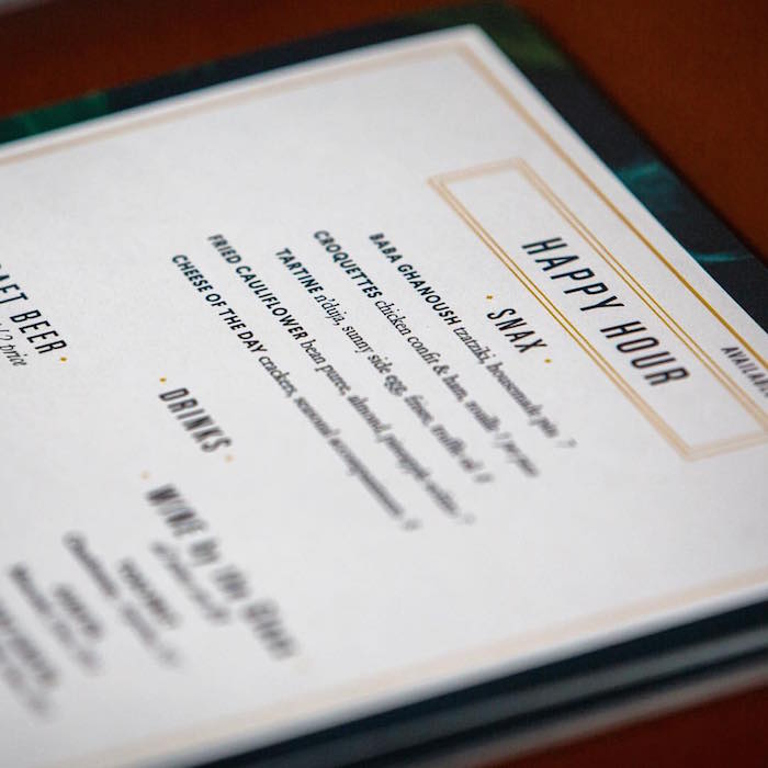 the betty happy hour