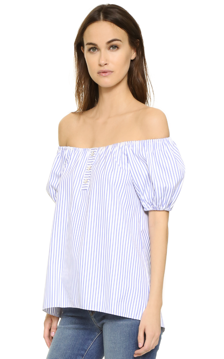 Caroline Constas Bardot Top