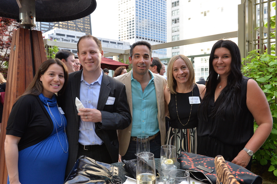 Phoebe and Michael Nitekman, Brian and Dayna Goldstein