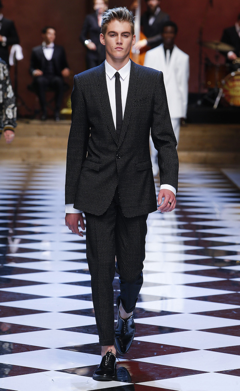 preston gerber-dolce and gabbana